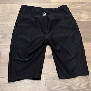 Black biker shorts